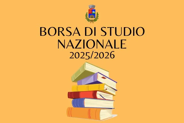Avviso pubblico  borsa di studio nazionale 2025/2026