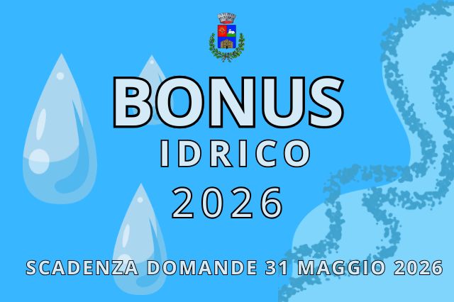 Bonus sociale idrico integrativo per l'anno 2026