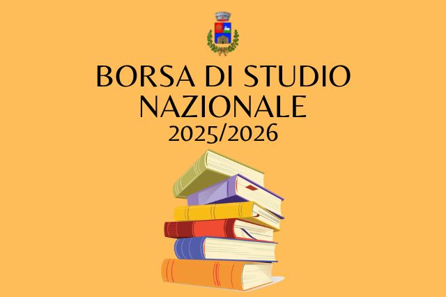 AVVISO PUBBLICO  BORSA DI STUDIO NAZIONALE 2025/2026