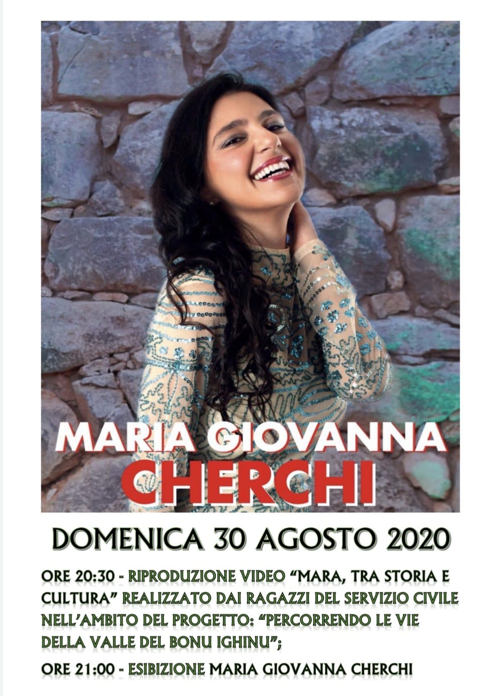 SERATA MUSICALE CON MARIA GIOVANNA CHERCHI
