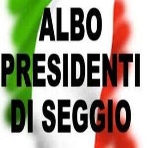 Aggiornamento albo presidenti di seggio elettorale. Scadenza presentazione domanda 31/10/2026